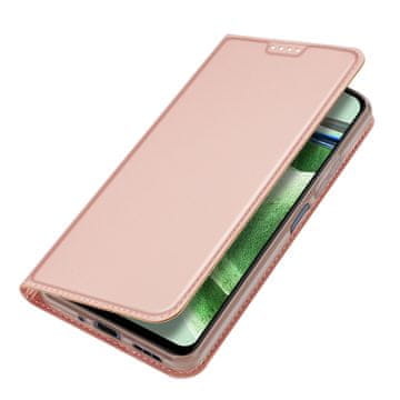 Dux Ducis Skin Pro preklopna maska za Xiaomi Redmi Note 12 Pro / Poco X5 Pro 5G, ružičasta