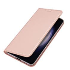Dux Ducis Skin Pro preklopna maska za Samsung Galaxy S23 FE, ružičasta