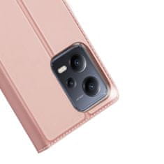 Dux Ducis Skin Pro preklopna maska za Xiaomi Redmi Note 12 Pro / Poco X5 Pro 5G, ružičasta