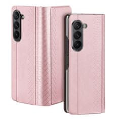 Dux Ducis Bril preklopna maska za Samsung Galaxy Z Fold 5 5G, ružičasta