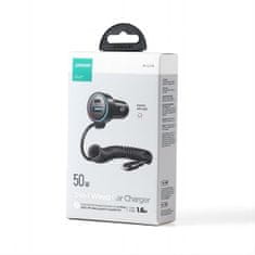 Joyroom JR-CL08 auto punjač 45W + Lightning kabel 1.5m, crno