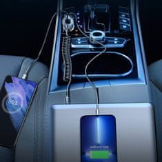 Joyroom JR-CL08 auto punjač 45W + Lightning kabel 1.5m, crno