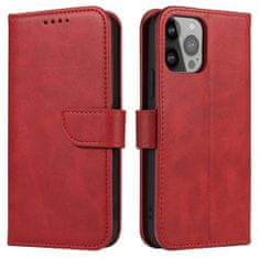 MG Magnet preklopna maska za iPhone 15 Pro Max, crvena