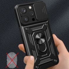 MG Hybrid Armor Camshield maska za iPhone 15 Pro, plava
