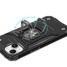 MG Ring Armor maska za iPhone 15, crno