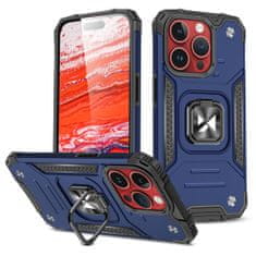 MG Ring Armor maska za iPhone 15 Pro, plava
