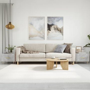 Vidaxl Klub stolići, set od 2, betonsko siva, 50x50x40 cm