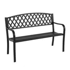 Aga Metalna vrtna klupa MR2004 127x60x87 cm