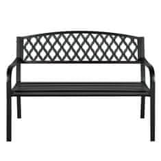 Aga Metalna vrtna klupa MR2004 127x60x87 cm