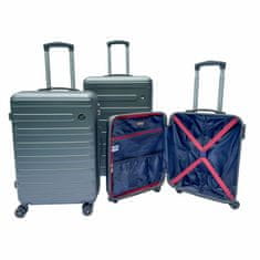 Linder Exclusiv Set putnih kofera SC3002 Siva