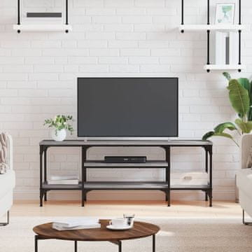 Vidaxl TV stalak, sivi hrast sonoma, 121 x 35 x 45 cm