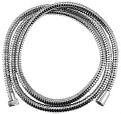 AQUALINE FLEX Kromirana Tuš Crijevo, 200cm, Metalna, Protiv Uvijanja