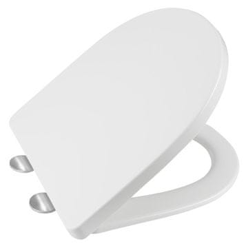 SAPHO AQUALINE WC sjedalo s tihim zatvaranjem i jednostavnim odvajanjem, bijelo