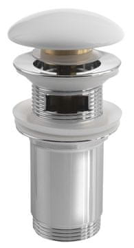 SAPHO Keramički Click-Clack odvod, 5/4", bijela, za umivaonik, debljine 10-50mm, SAPHO