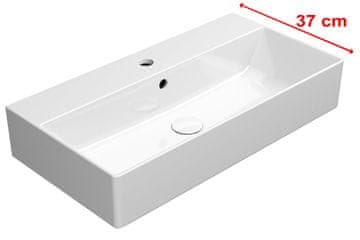 Gsi KUBE X Keramički Umivaonik 70x37 cm, Bijela ExtraGlaze Antibakterijski Površinski Premaz