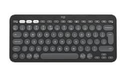 Logitech Pebble Keys 2 K380s tipkovnica, HR gravura, grafit (920-011851)