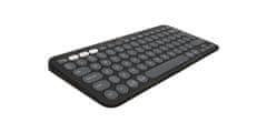 Logitech Pebble Keys 2 K380s tipkovnica, HR gravura, grafit (920-011851)