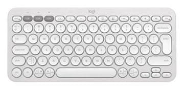 Logitech Pebble Keys 2 K380s tipkovnica, HR gravura, bijela (920-011852)