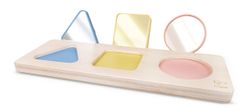 Hape Montessori osnovni oblici na ploči s ogledalom