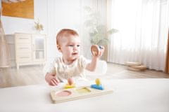 Hape Montessori osnovni oblici na ploči s ogledalom