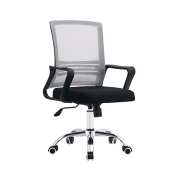 eoshop Uredska stolica APOLO 2 NEW, taupe mreža/crna tkanina, krom, 100 kg