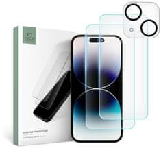 Tech-protect Supreme Set zaštitno staklo za iPhone 15