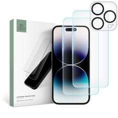 Tech-protect Supreme Set zaštitno staklo za iPhone 15 Pro