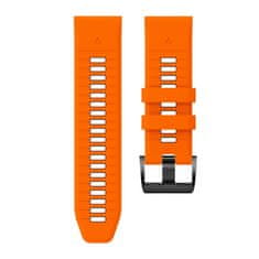 Tech-protect Iconband remen za Garmin Fenix 5x / 5x Plus / 6x / 6x Pro / 7x / 8 51mm, orange/black