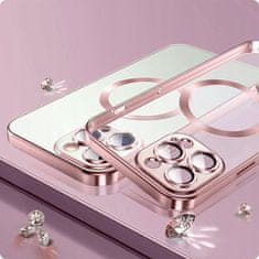 Tech-protect Magshine MagSafe maska za iPhone 15, crno