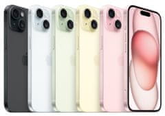 Apple iPhone 15 mobilni telefon, 256GB, Yellow (MTP83SX/A)