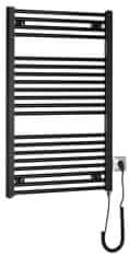 AQUALINE AQUALINE DIRECT-E Električni Grijač H-oblika 600x960mm, 400W, Mat Crna