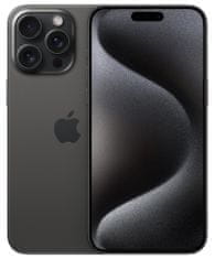 Apple iPhone 15 Pro Max pametni telefon, 1 TB, Black Titanium