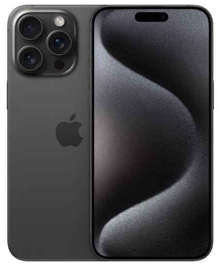Apple iPhone 15 Pro Max pametni telefon, 512 GB, Black Titanium