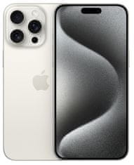 Apple iPhone 15 Pro Max pametni telefon, 1 TB, White Titanium