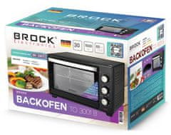 BROCK električna pećnica 30l - TO 3001 BK