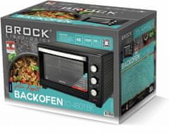 BROCK električna pećnica 48l - TO 4801 BK