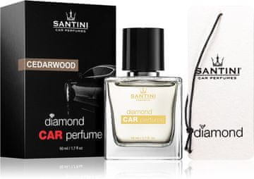 Santini Miris za automobil - Diamond Cedarwood