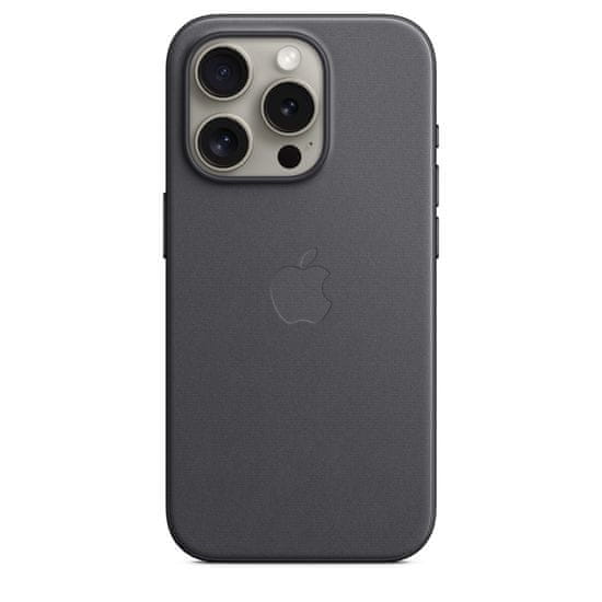Apple FineWoven maska ​​za iPhone 15 Pro, s MagSafeom, Black