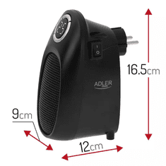 Adler Keramička grijalica AD 7726, 1500W