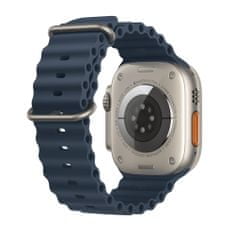 Apple Watch Ultra 2 GPS+Cellular pametni sat, 49 mm, kućište od titana, remen Blue Ocean (MREG3BS/A)