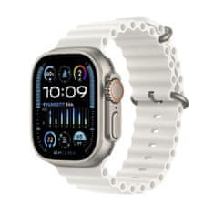 Apple Watch Ultra 2 GPS+Cellular pametni sat, 49 mm, kućište Titanium, remen White Ocean (MREJ3BS/A)