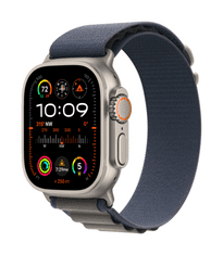 Apple Watch Ultra 2 GPS+Cellular pametni sat, 49 mm, kućište Titanium, remen Blue Alpine Loop Medium (MREP3BS/A)