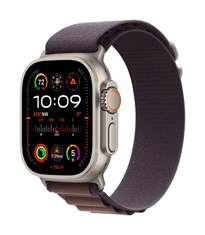 Apple Watch Ultra 2 GPS+Cellular pametni sat, 49 mm, kućište Titanium, remen Indigo Alpine Loop Large (MREW3BS/A)