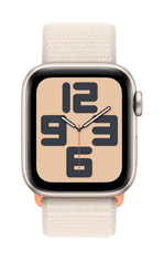 Apple Watch SE pametni sat, 40 mm, GPS, Loop remen, Starlight