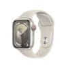 Watch Series 9 Pametni sat, 41 mm, aluminijsko kućište, sportski remen S/M, Starlight (MR8T3QH/A)