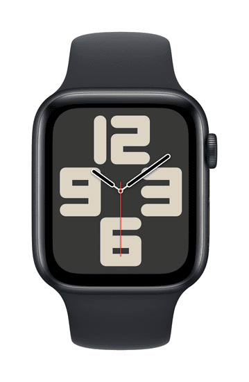 Apple Watch SE pametni sat SE, 40 mm, GPS, sportski remen M/L,Midnight