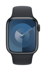 Apple Watch Series 9 pametni sat, 41 mm, GPS, sportski remen M/L, ponoć