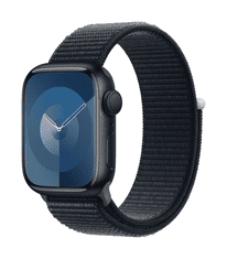 Apple Watch Series 9 pametni sat, 41 mm, GPS, remen s petljom, Midnight