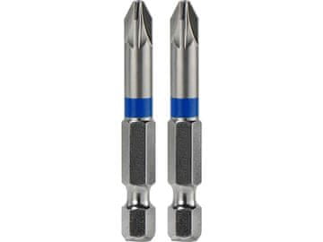 Križni vrh 4741311 set od 2 križna svrdla, PZ 1x50mm, S2, FORTUM- , set od 2 križna svrdla, PZ 1x50mm, S2, FORTUM- , S2