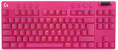 G Pro X Lightspeed tipkovnica, TKL, Brown Tactile, roza (920-012159)